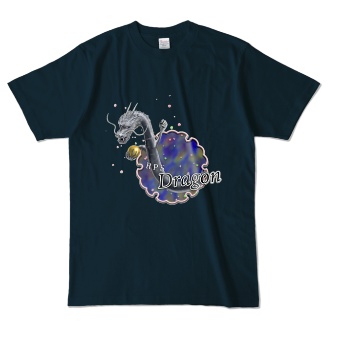カラーTシャツ - L - ネイビー (濃色)