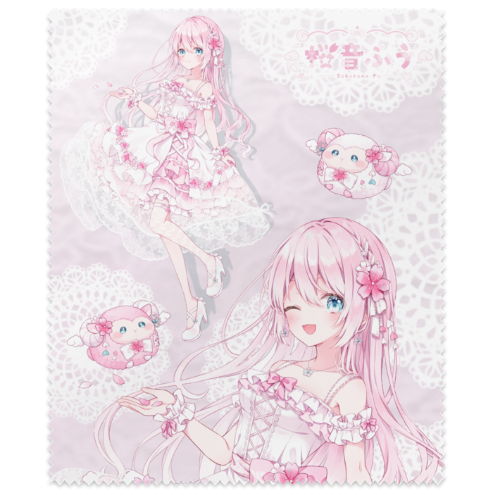 桜色・メガネ拭き