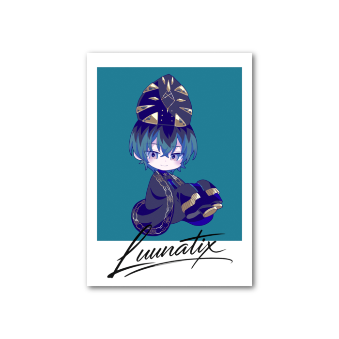 フォト風カード - 縦 - 片面