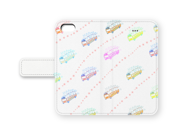 手帳型iPhoneケース - iPhone5