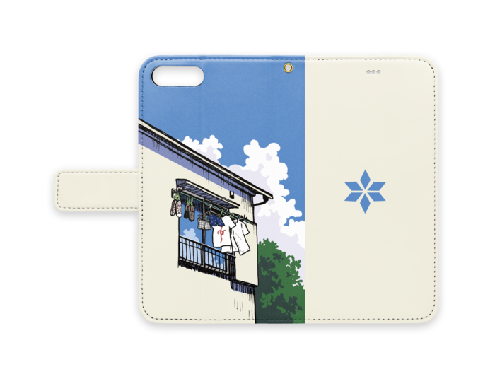 手帳型iPhoneケース - iPhone7 Plus - ストラップ穴 あり