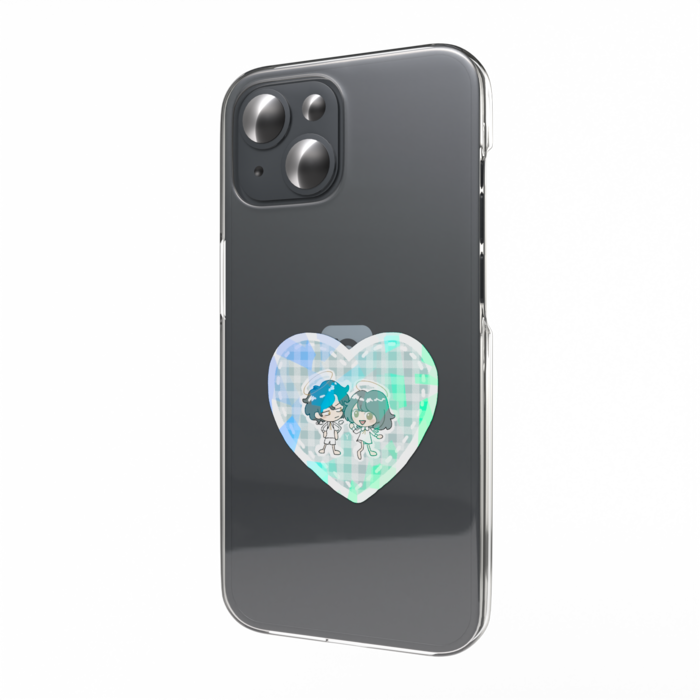 ホログラムスマホステッカー - 縦