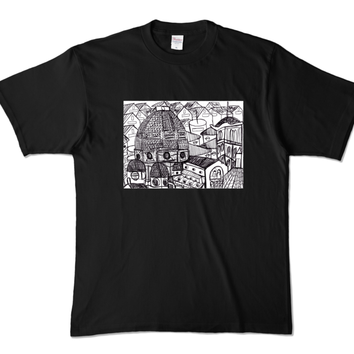 カラーTシャツ - XL - ブラック （濃色）