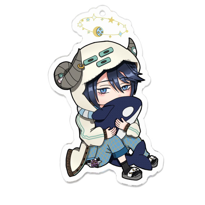 アクリルキーホルダー - 70 x 70 (mm)