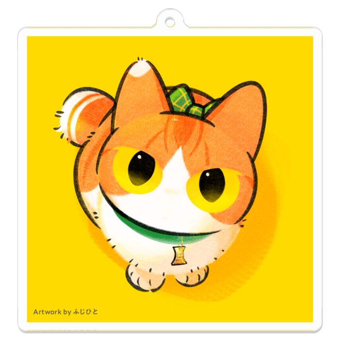 アクリルキーホルダー - 70 x 70 (mm)