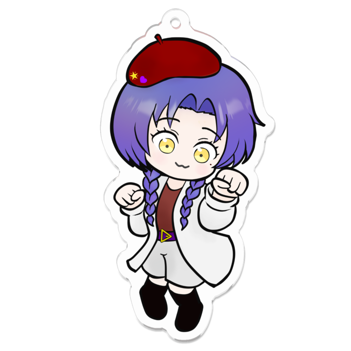 アクリルキーホルダー - 70 x 70 (mm)