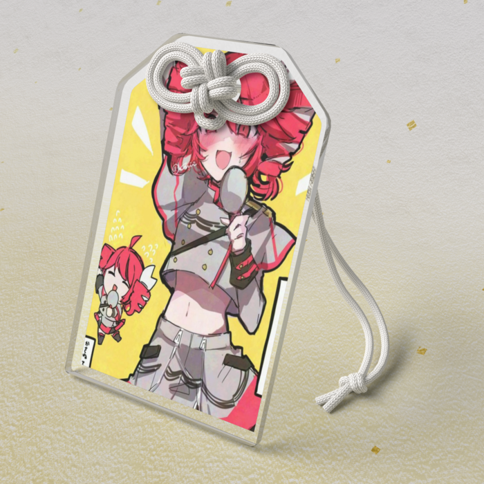 アクリルお守り - 50 × 80mm