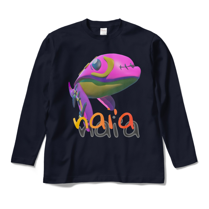 ロングスリーブTシャツ - M - ネイビー
