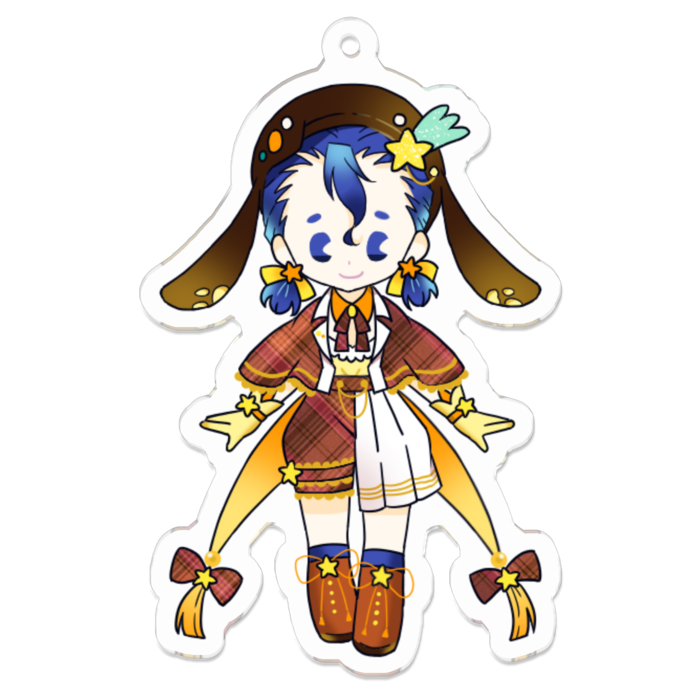 アクリルキーホルダー - 70 x 70 (mm)