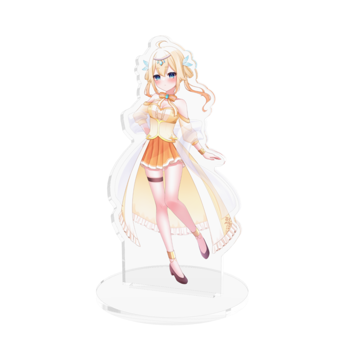 照れ顔(アクリルフィギュア - 100x100mm)