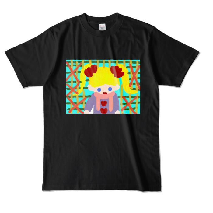 カラーTシャツ - L - ブラック (濃色)