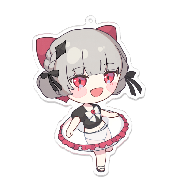 アクリルキーホルダー - 100 x 100 (mm)