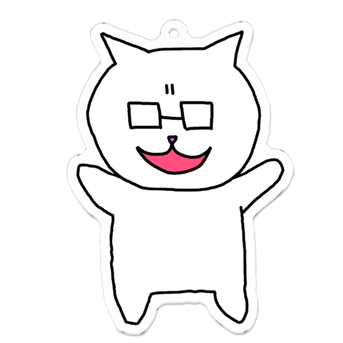 アクリルキーホルダー - 70 x 70 (mm)