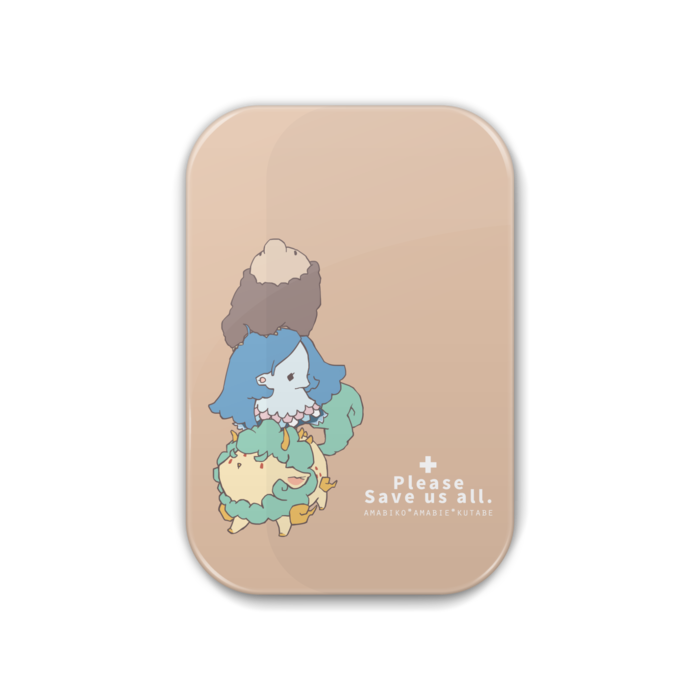 缶バッジ - 角丸 51x76mm