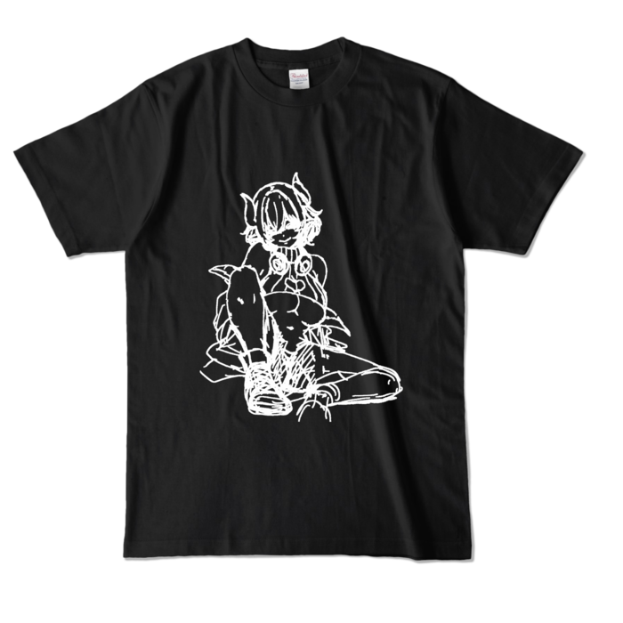 カラーTシャツ - L - ブラック (濃色)