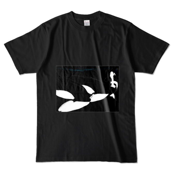 カラーTシャツ - L - ブラック (濃色)