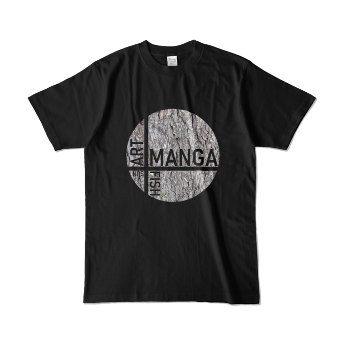 カラーTシャツ - L - ブラック (濃色)