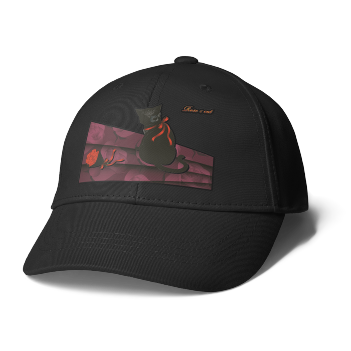 キャップ - ブラック