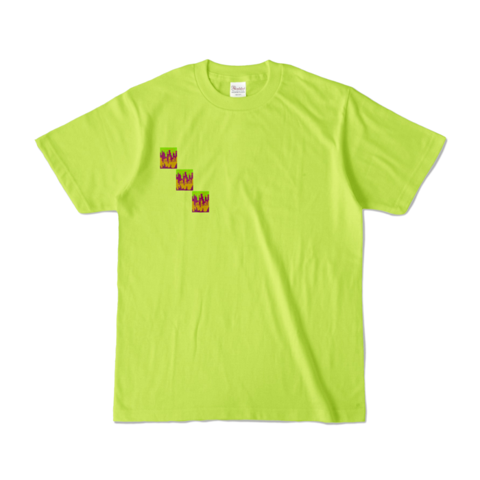 カラーTシャツ - S - ライトグリーン (淡色)