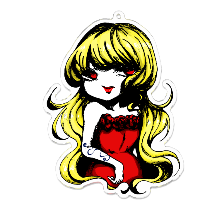 アクリルキーホルダー - 100 x 100 (mm)