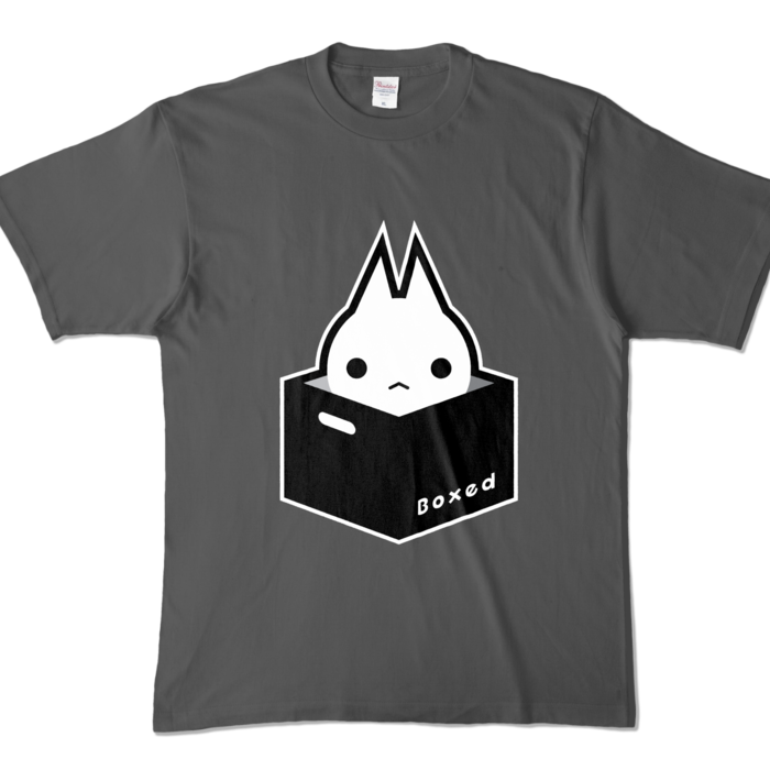 【濃Ｔ】白：XL（チャコール）