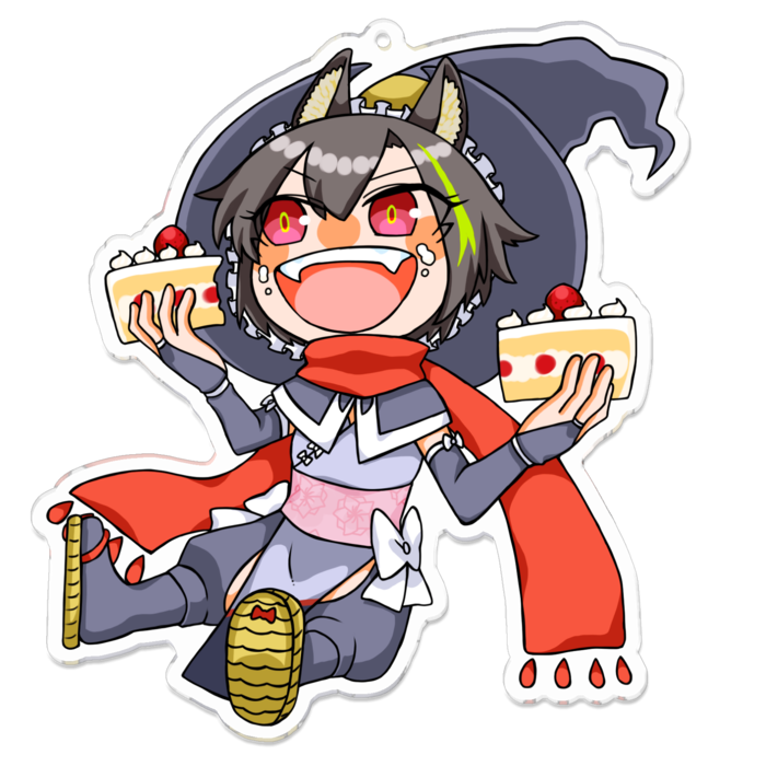 アクリルキーホルダー - 100 x 100 (mm)