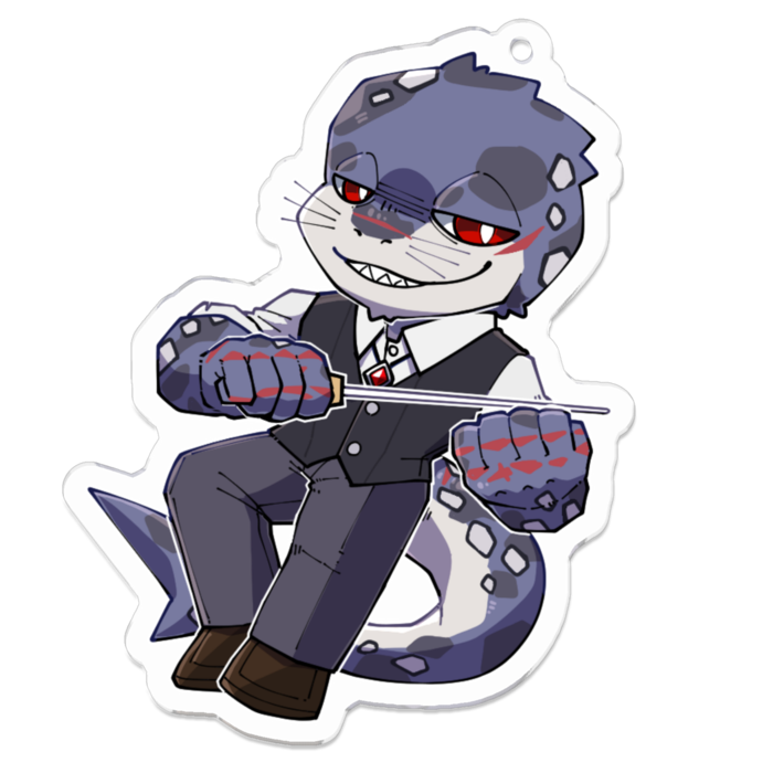 アクリルキーホルダー - 70 x 70 (mm)