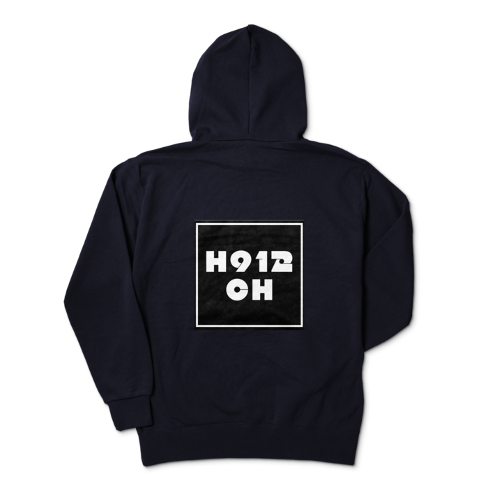 ジップパーカー - XL - ネイビー