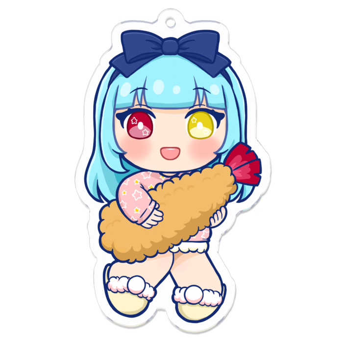 アクリルキーホルダー - 70 x 70 (mm)