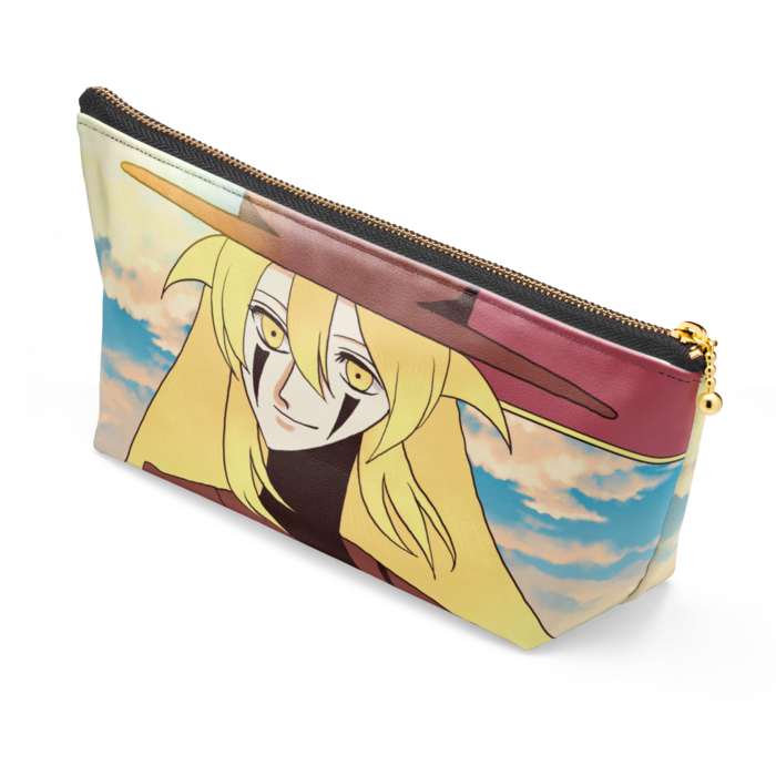 ポーチ - 長さ21.5cm / 高さ10cm - ブラック