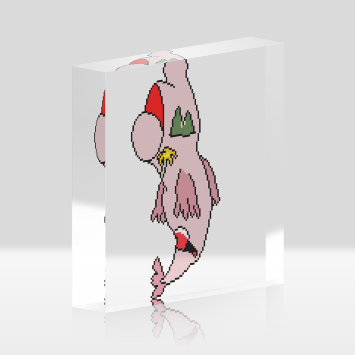 アクリルブロック - 100x100mm