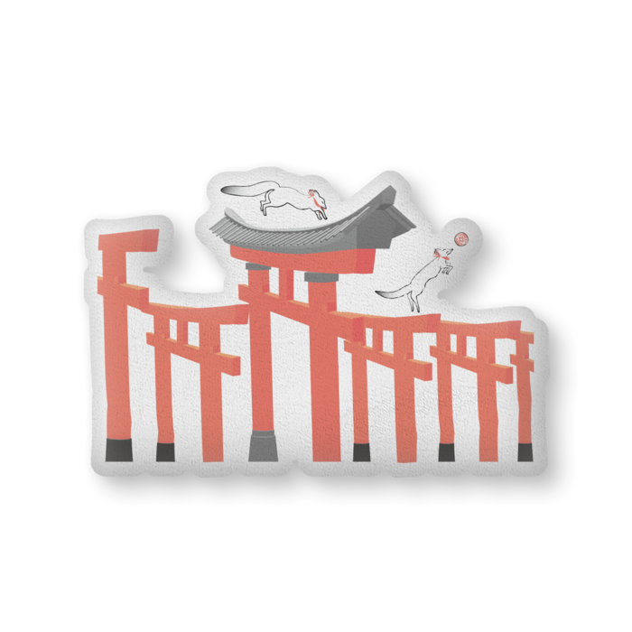 ふかふかクッション - 大(H61×W86cm) - 片面