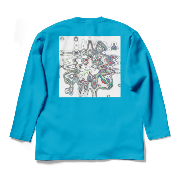 ロングスリーブTシャツ - L - ターコイズ