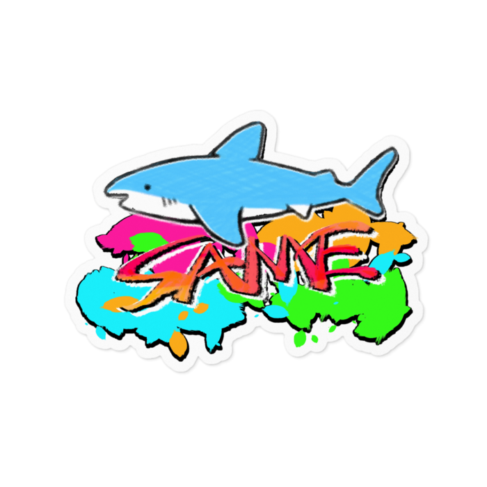 ステッカー - 100 x 100 (mm)