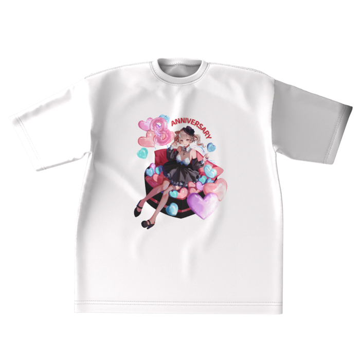 ビッグシルエットTシャツ - XL - 正面