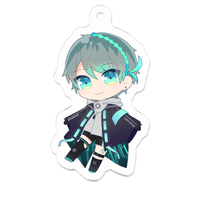 アクリルキーホルダー - 50 x 50 (mm)