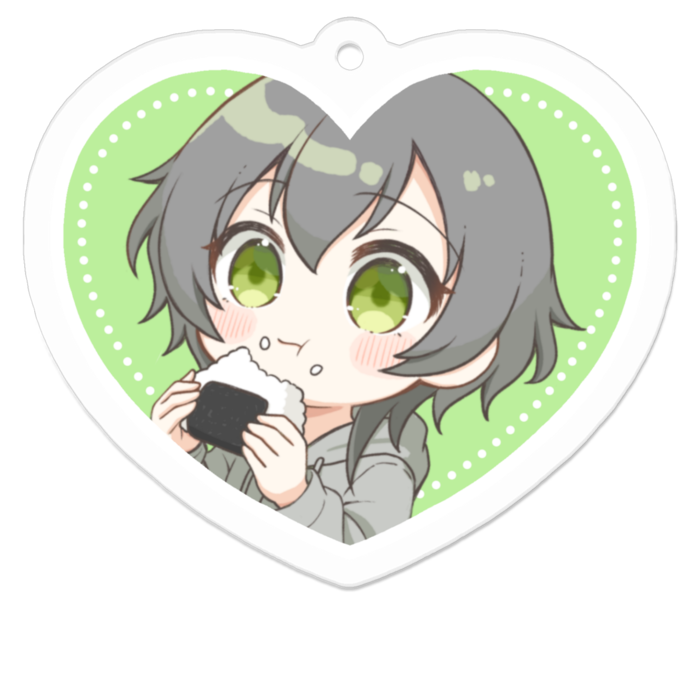 アクリルキーホルダー（コーティング） - 50 x 50 (mm)