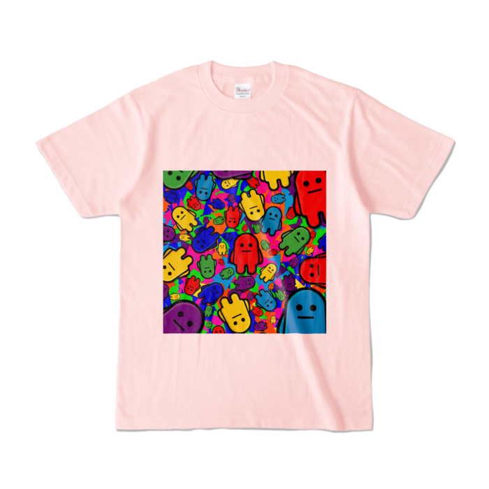 カラーTシャツ - S - ライトピンク (淡色)