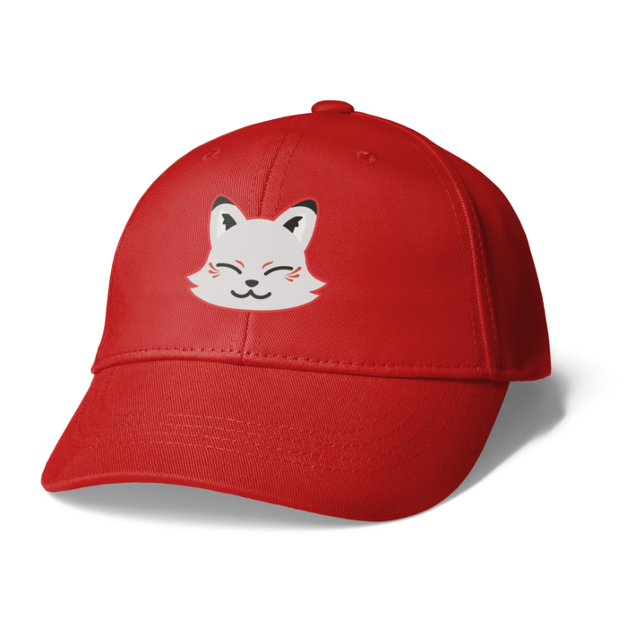 ロゴキャップ - レッド