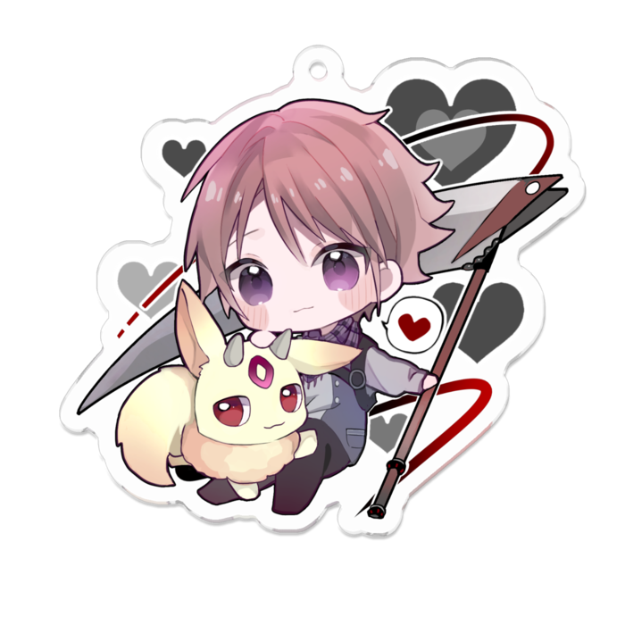 アクリルキーホルダー - 70 x 70 (mm)