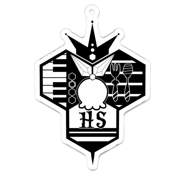 アクリルキーホルダー - 70 x 70 (mm)