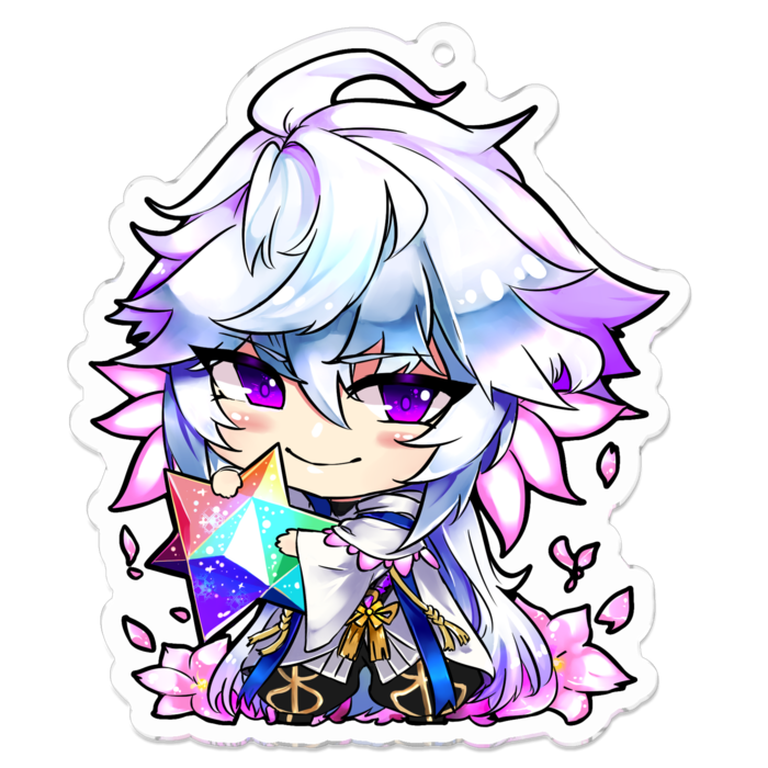 アクリルキーホルダー - 70 x 70 (mm)