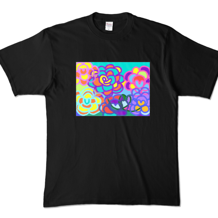 カラーTシャツ - XL - ブラック (濃色)
