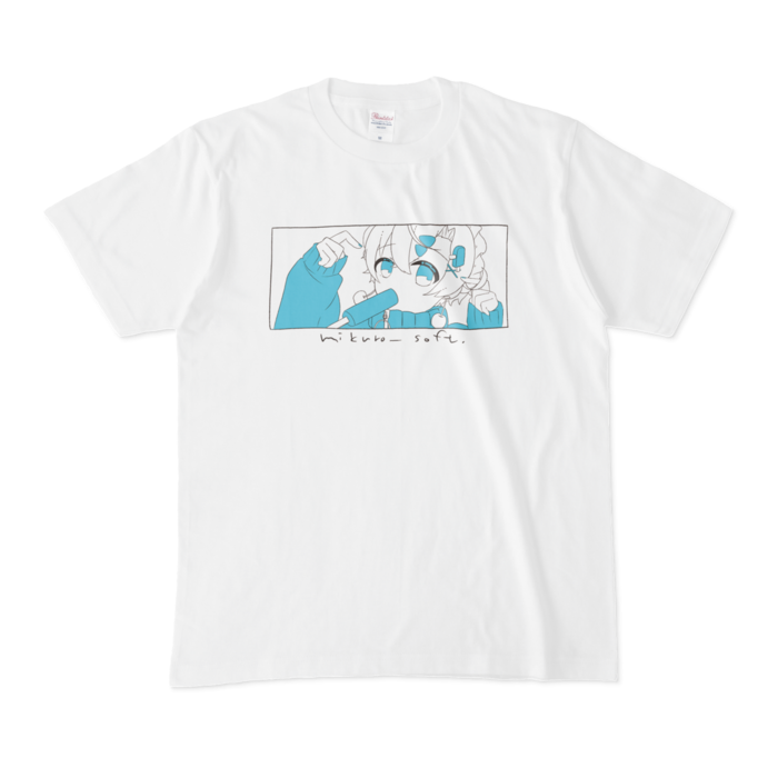 Tシャツ - M - ほわいと