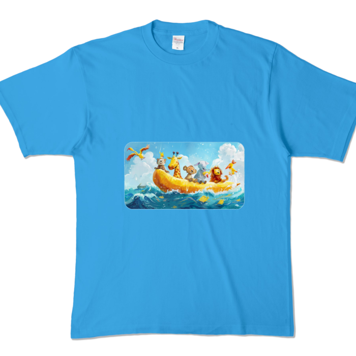 カラーTシャツ - XL - ターコイズ (濃色)