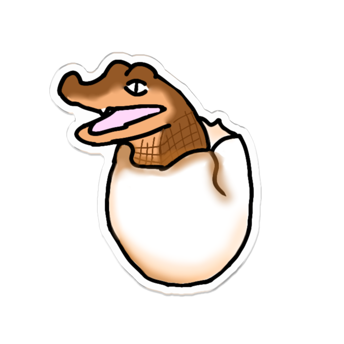 アクリルバッジ - 70 x 70 (mm)