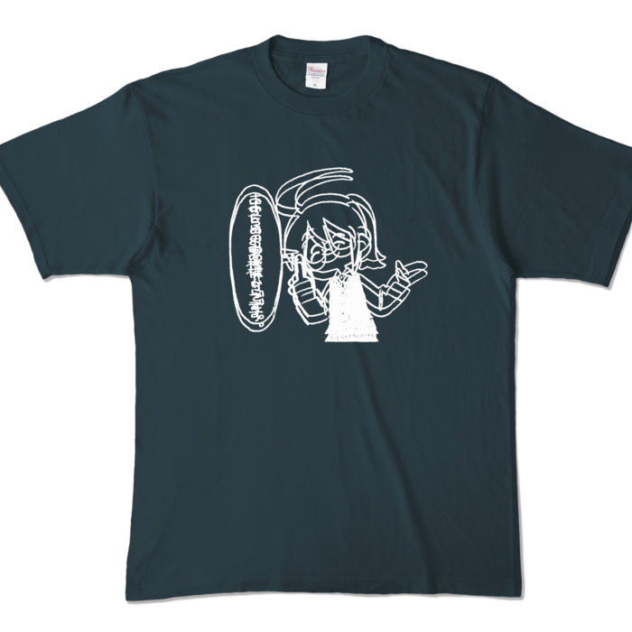 カラーTシャツ - XL - デニム (濃色)