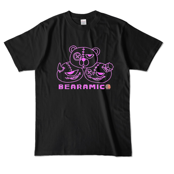 カラーTシャツ - L - ブラック (濃色)