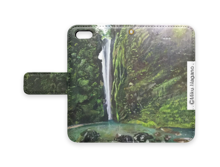 手帳型iPhoneケース - iPhone 5 / 5s / SE - ストラップ穴 あり