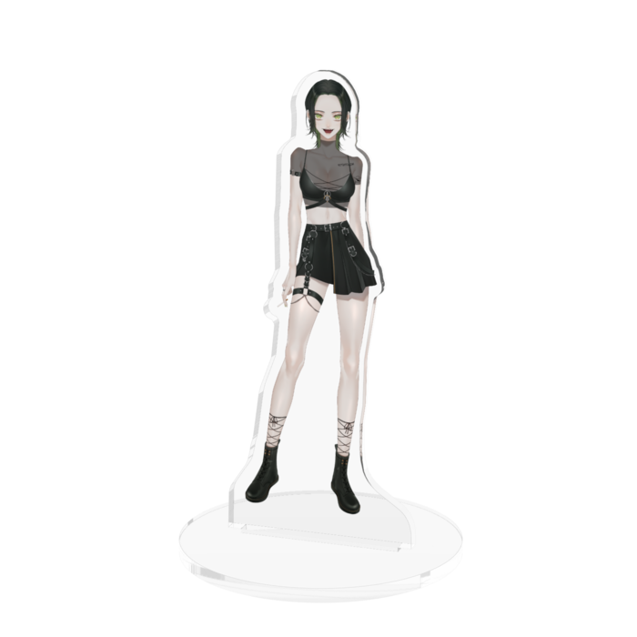 ウルフカットセンター分け
